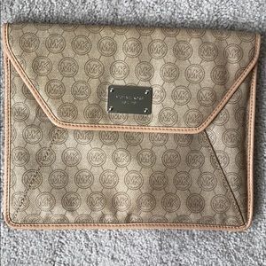 Michael Kors envelope clutch / iPad holder